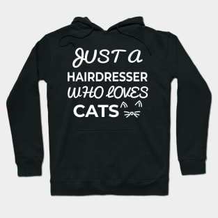 hairdresser cat lover Hoodie